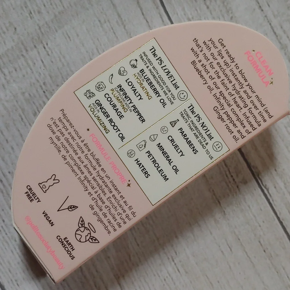 Polite Society B.I.G.‎ Mouth Lip Plumping Oil Gloss – New In Box